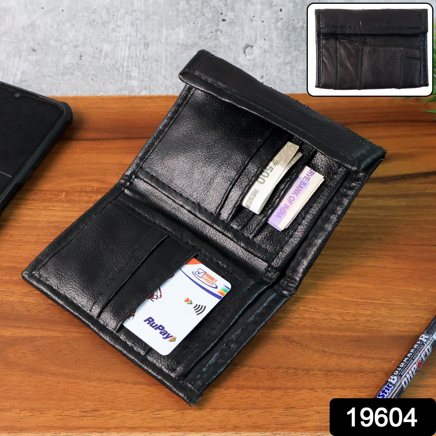 Classic Genuine Bi-Fold Men’s Wallet Classic Genuine Bi-Fold Men’s Wallet